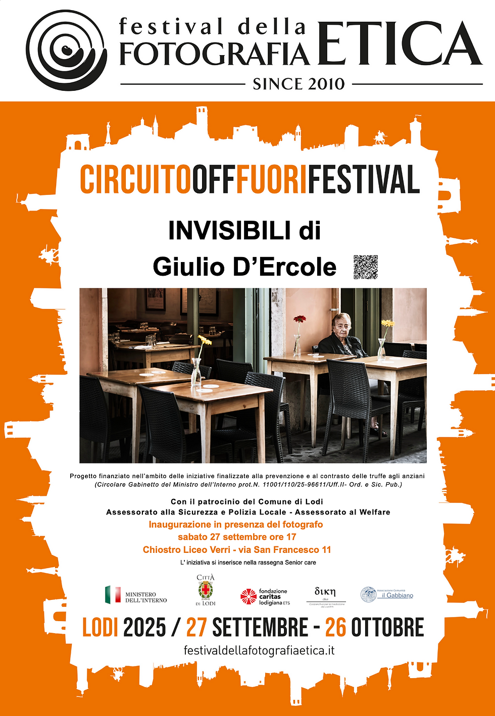 Locandina Mostra Invisibili Lodi 2025