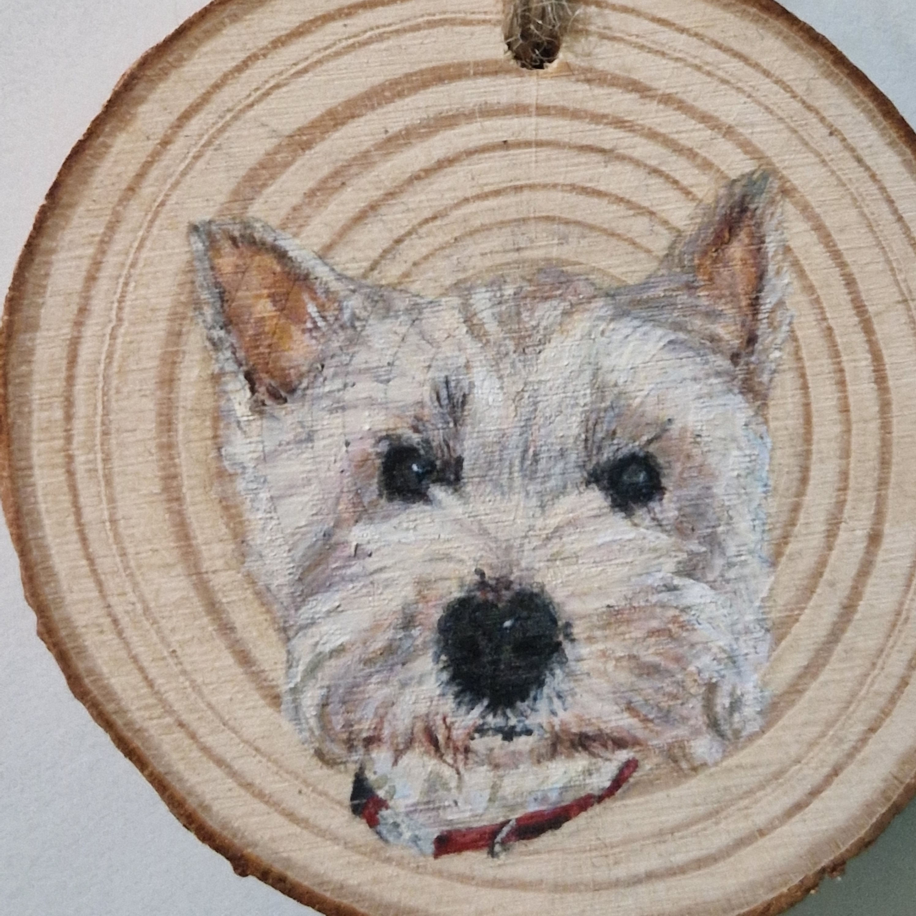 Wood Slice Decoration