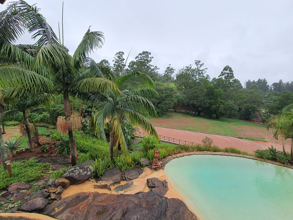Uploaded Mvubu Falls Lodge garden photo