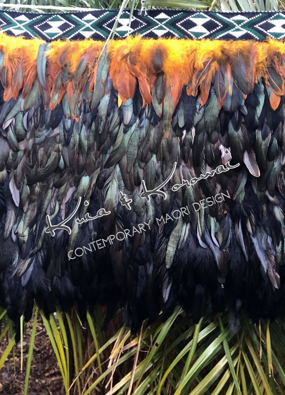 Thumbnail: 'Te Hana' Adults Size Half Length Cloak