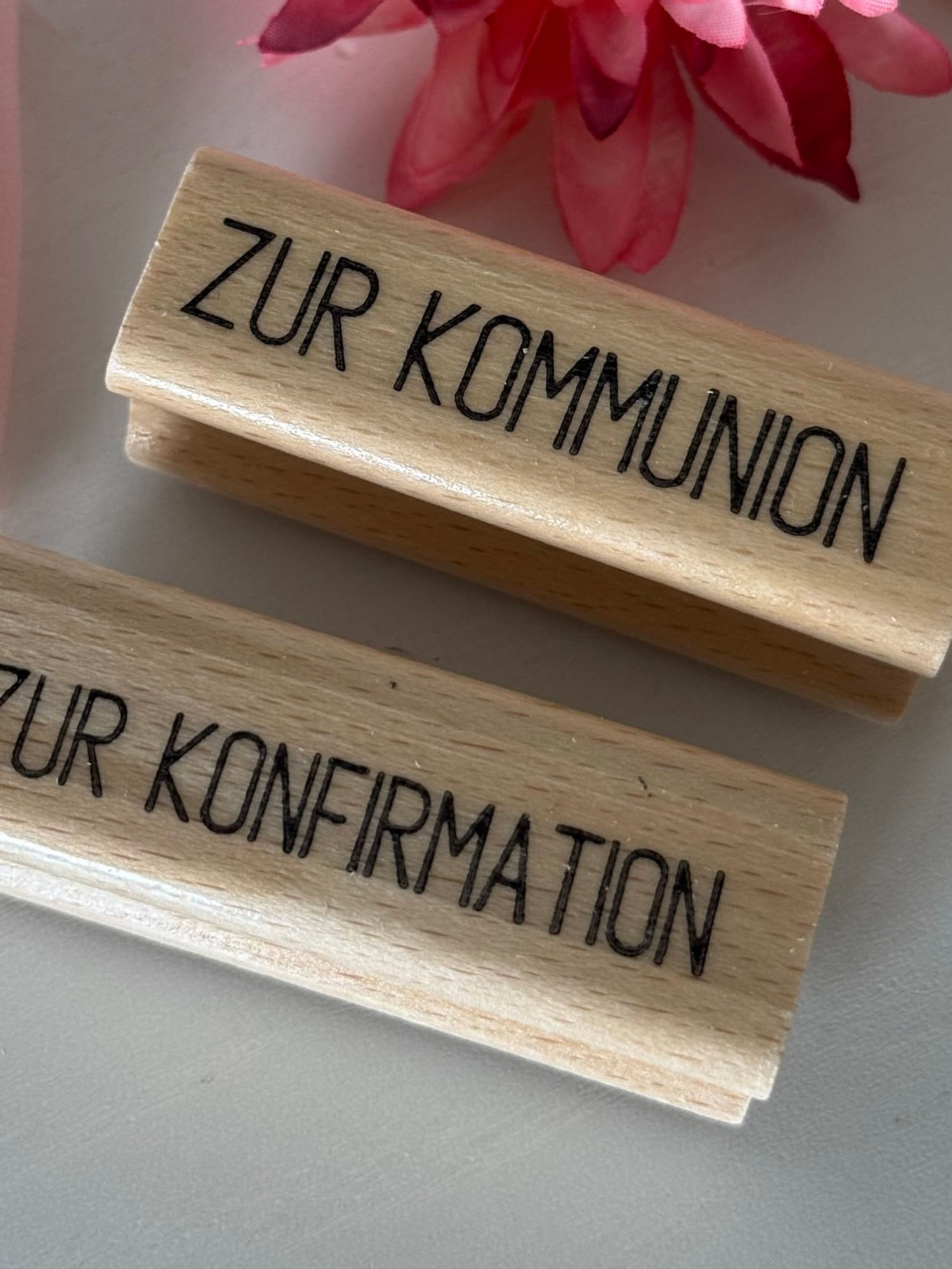 Stempel "zur Konfirmation"