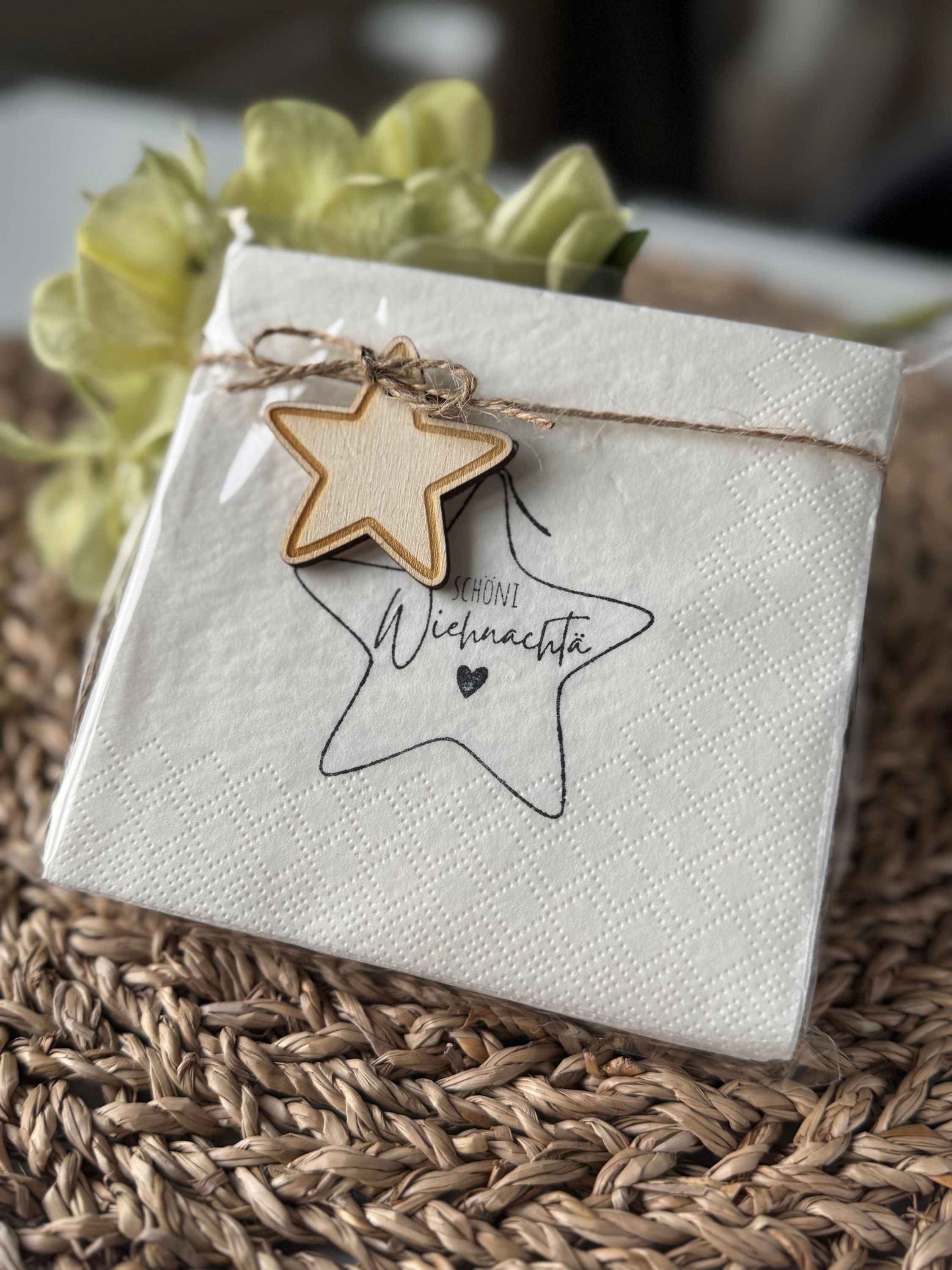 Stempel „Stern Weihnachten“