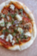 Sausage Fennel Pizza