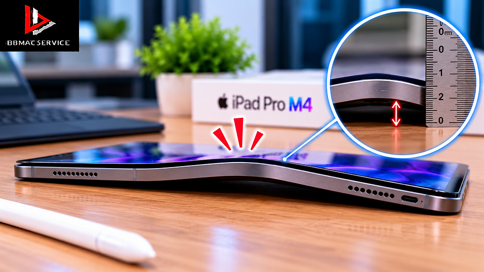 iPad Air M3 จอเป็นเส้น จอกระพริบ ภาพผิดปกติ เกิดจากอะไร? ซ่อมได้ไหม?