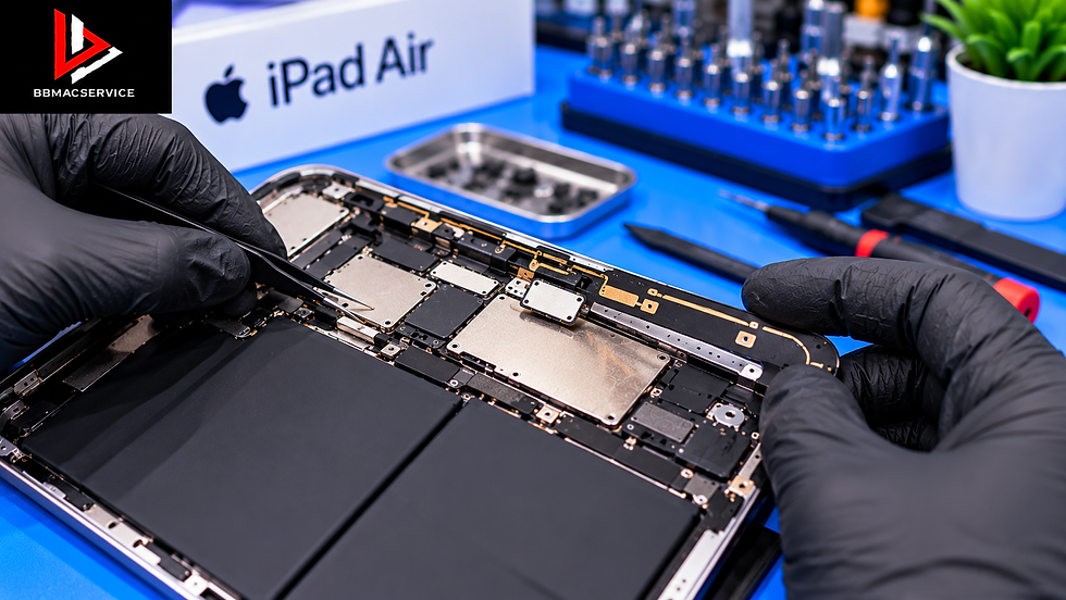 iPad Air M4 Wi-Fi เชื่อมต่อไม่ได้ หลุดบ่อย หาเครือข่ายไม่เจอ เกิดจากอะไร? ซ่อมได้ไหม?