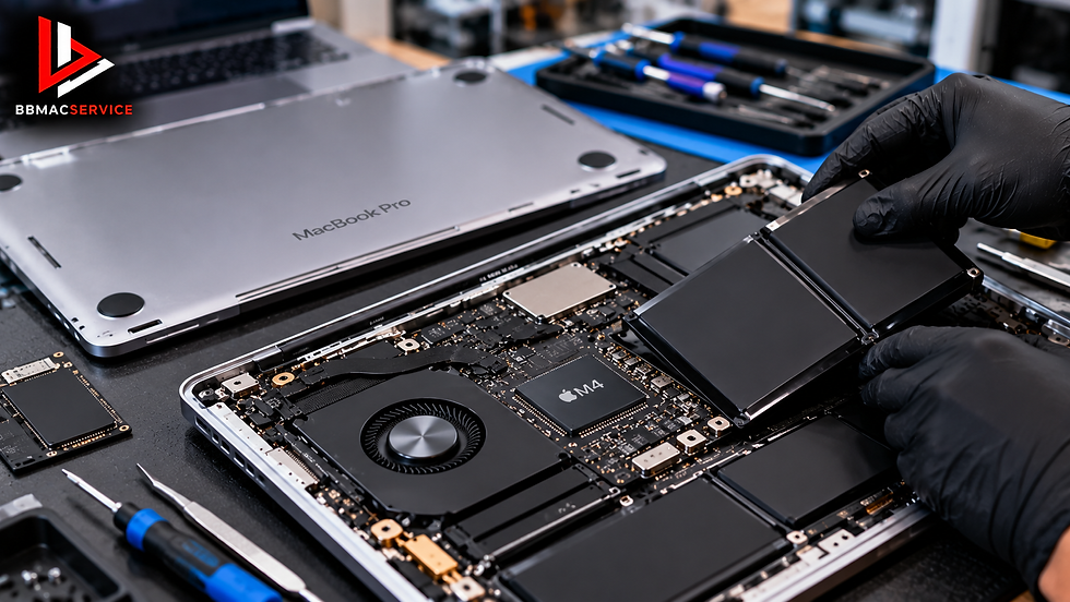 MacBook Pro M4 เปิดไม่ติด