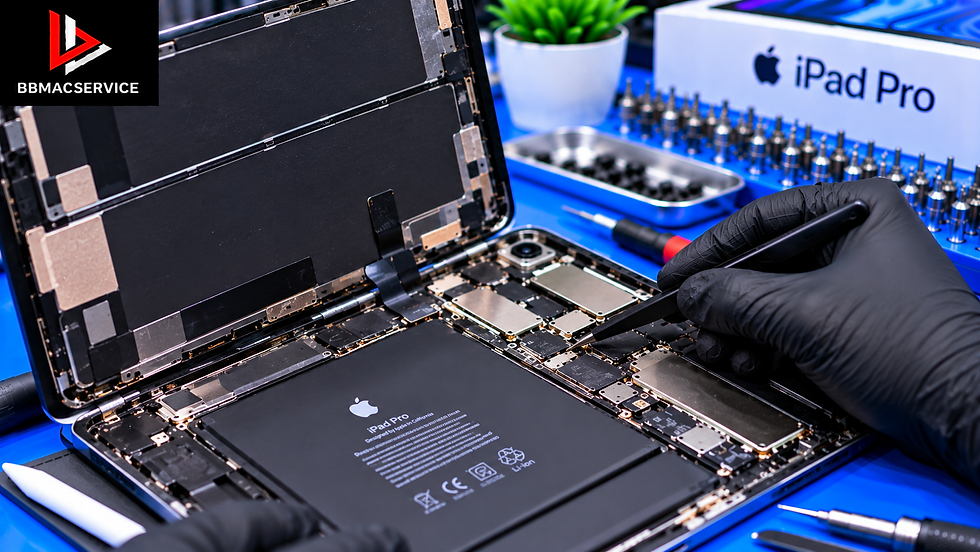 iPad Pro M4 ทัชสกรีนไม่ได้ ทัชเพี้ยน กดเอง เกิดจากอะไร? ซ่อมได้ไหม?