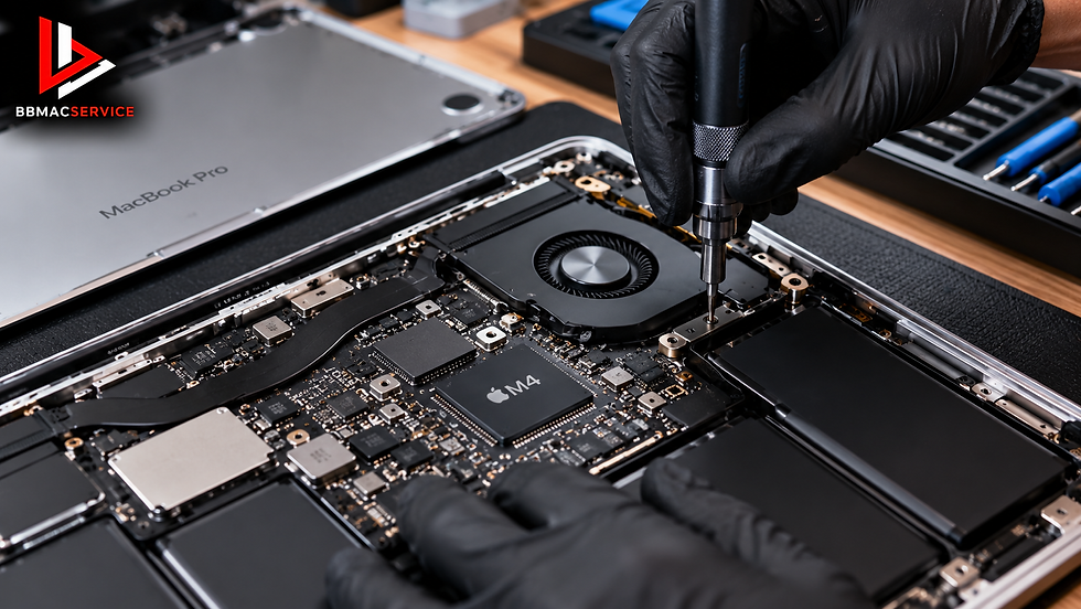 MacBook Pro M4 เปิดไม่ติด