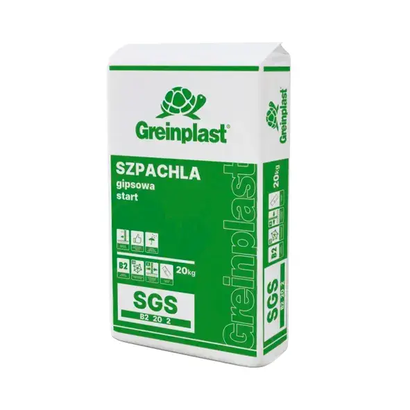 Гіпсова стартова шпаклівка SGS для базового вирівнювання стін та заповнення дефектів