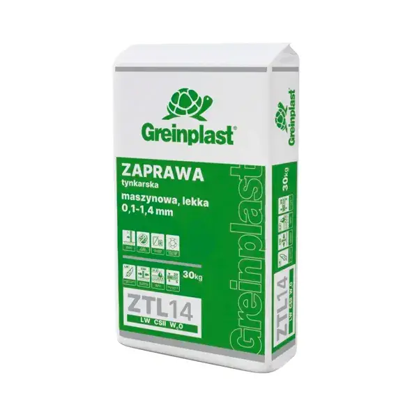 Легка штукатурна суміш Greinplast ZTL для машинного нанесення