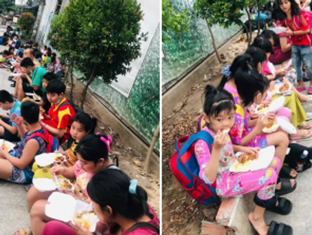Vẫn còn 73 bạn nhỏ chưa có thẻ cơm tháng 5