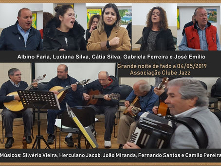 Grande noite de fado - 04/05/2019