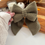 Thumbnail: Moss Green Knit Bow Tie
