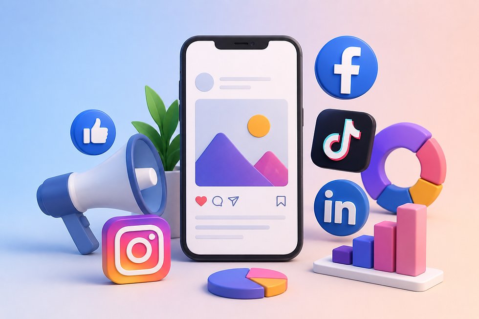 telefon si iconite social media