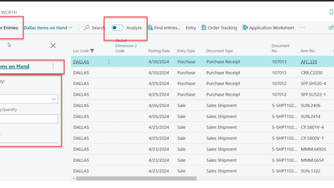 Inventory on Hand/Item Availability Reporting for Business Central