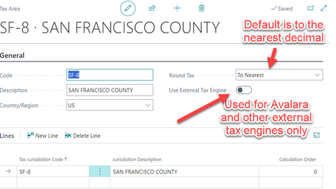 Understanding US Sales Tax inside Dynamics 365 Business Central (BC)
