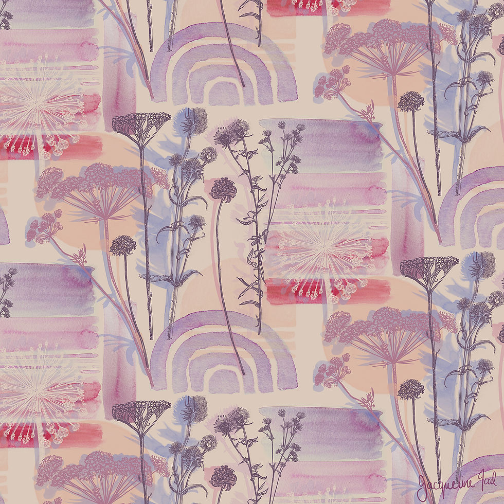 Surface pattern print Sundown