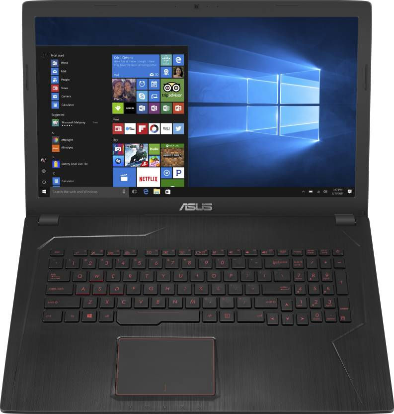 Thumbnail: Asus FX5 Core i7 7th Gen Laptop