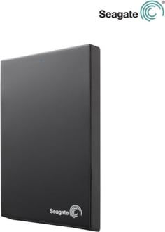 Thumbnail: Seagate Plus Slim 5TB Wired External Hard Drive (Black)