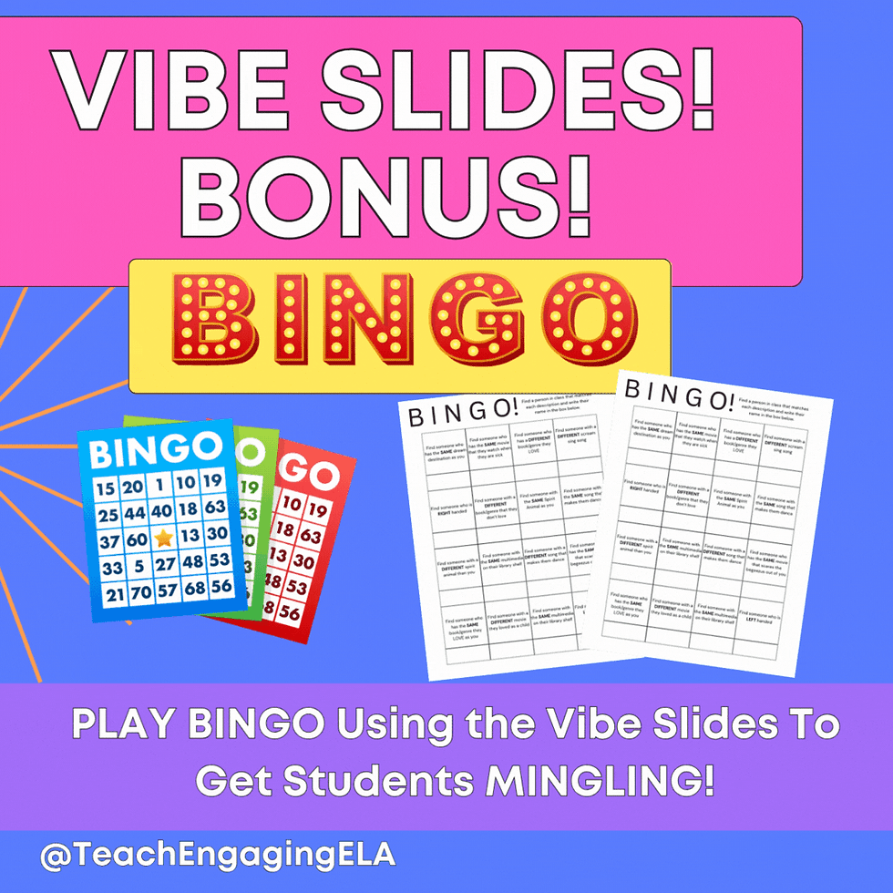 Thumbnail: Back to School Engaging ELA Bundle!