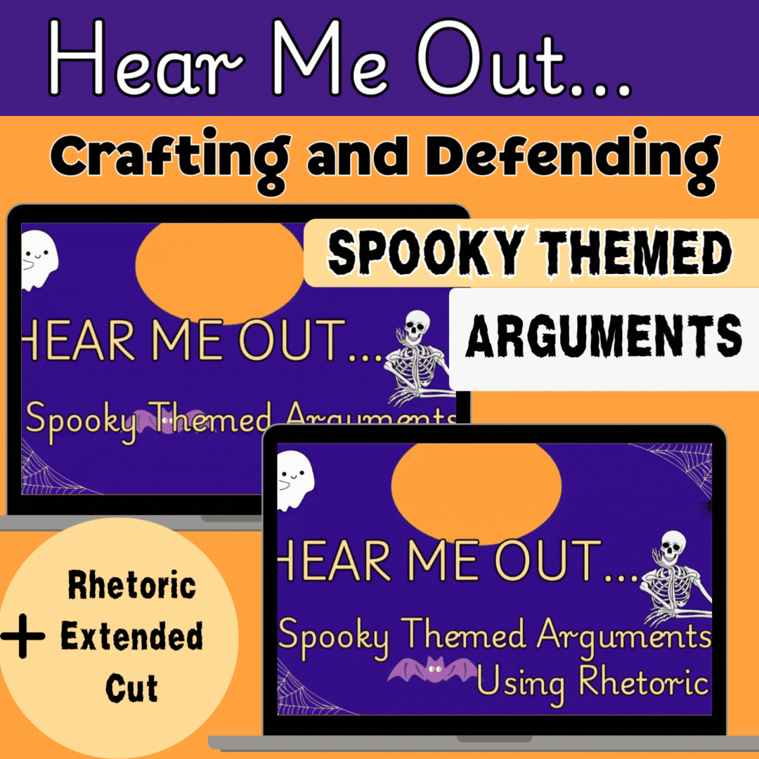 Spooky Rhetorical Questions Hear Me Out...Crafting and Defending Spooky Themed Arguments ...