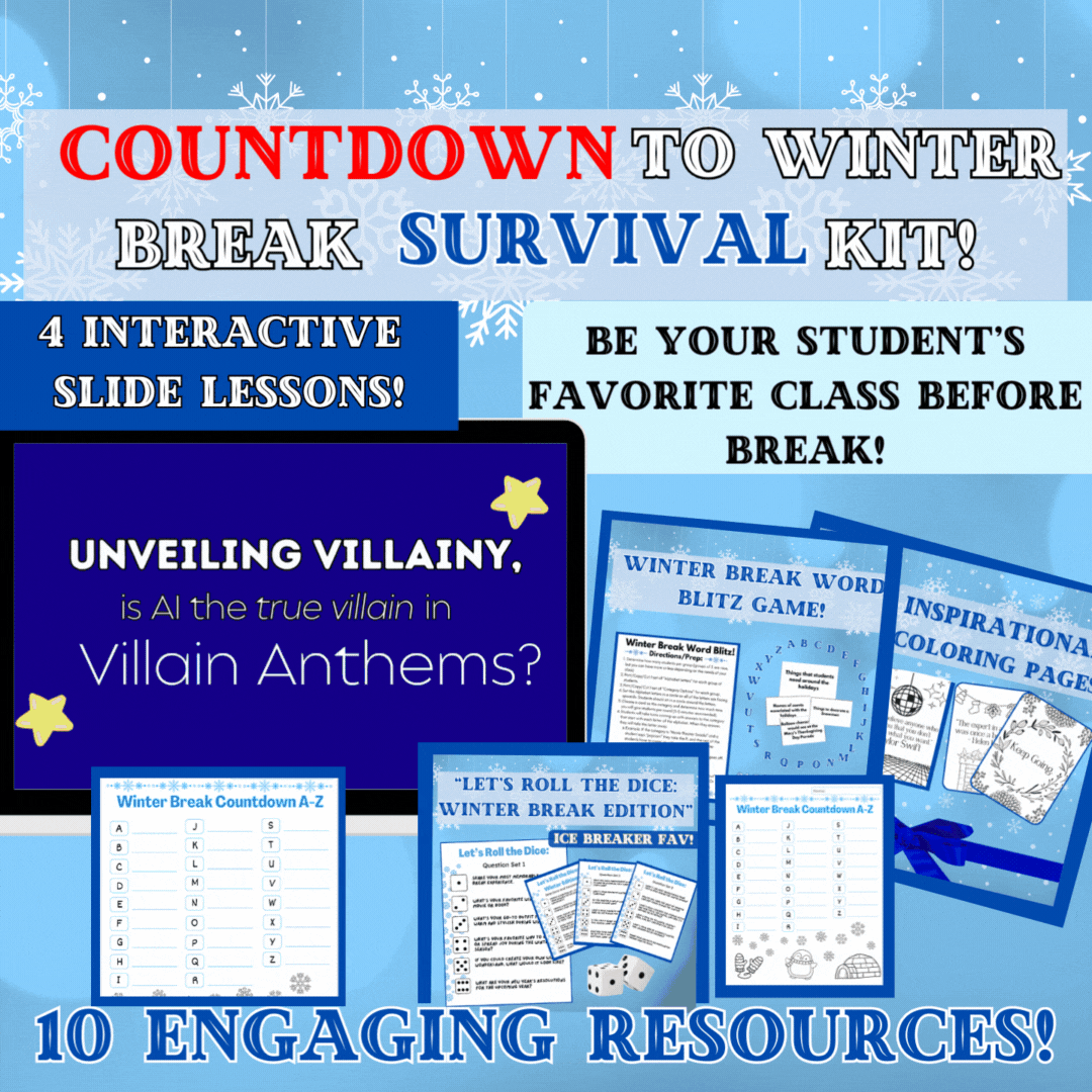 Countdown to Winter Break Survival Kit