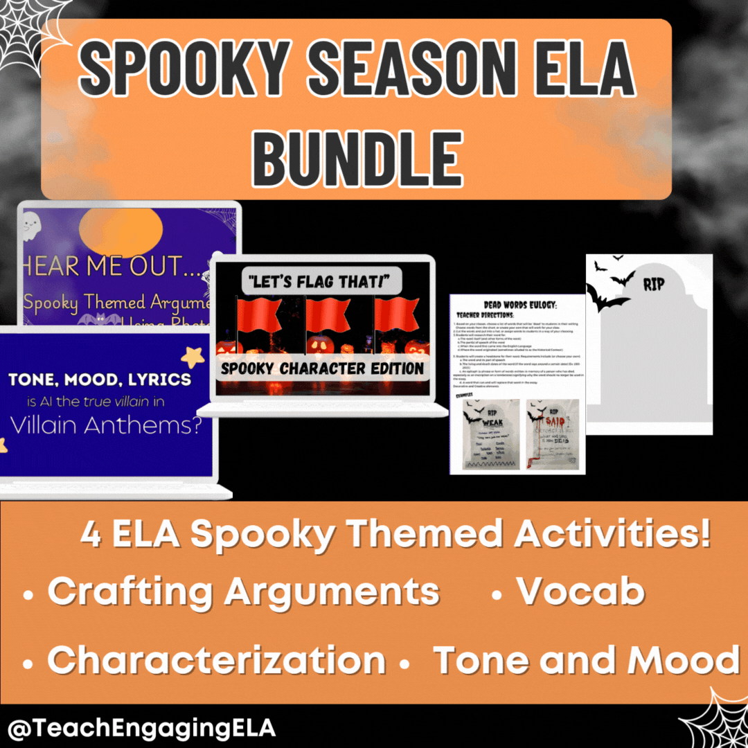 Spooky ELA Bundle