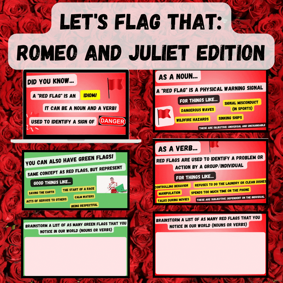 Thumbnail: Let's Flag That: Romeo and Juliet Edition