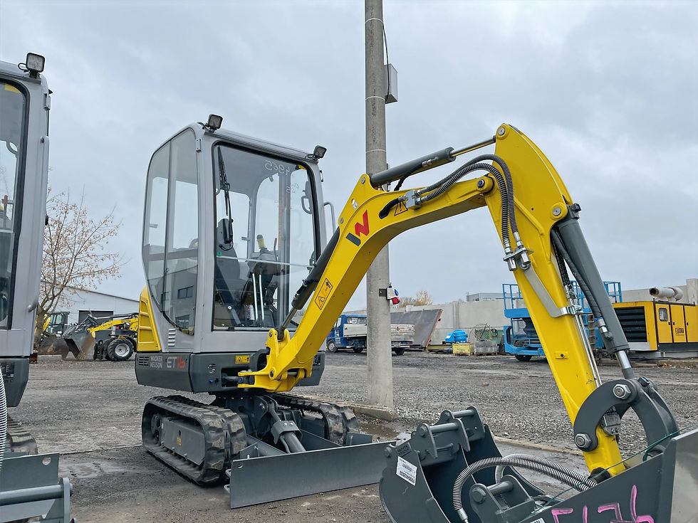 Pásová rýpadla Wacker Neuson ET 16 | RK renz Plzeň