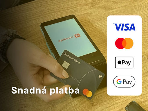 U nás nyní zaplatíte platební kartou!