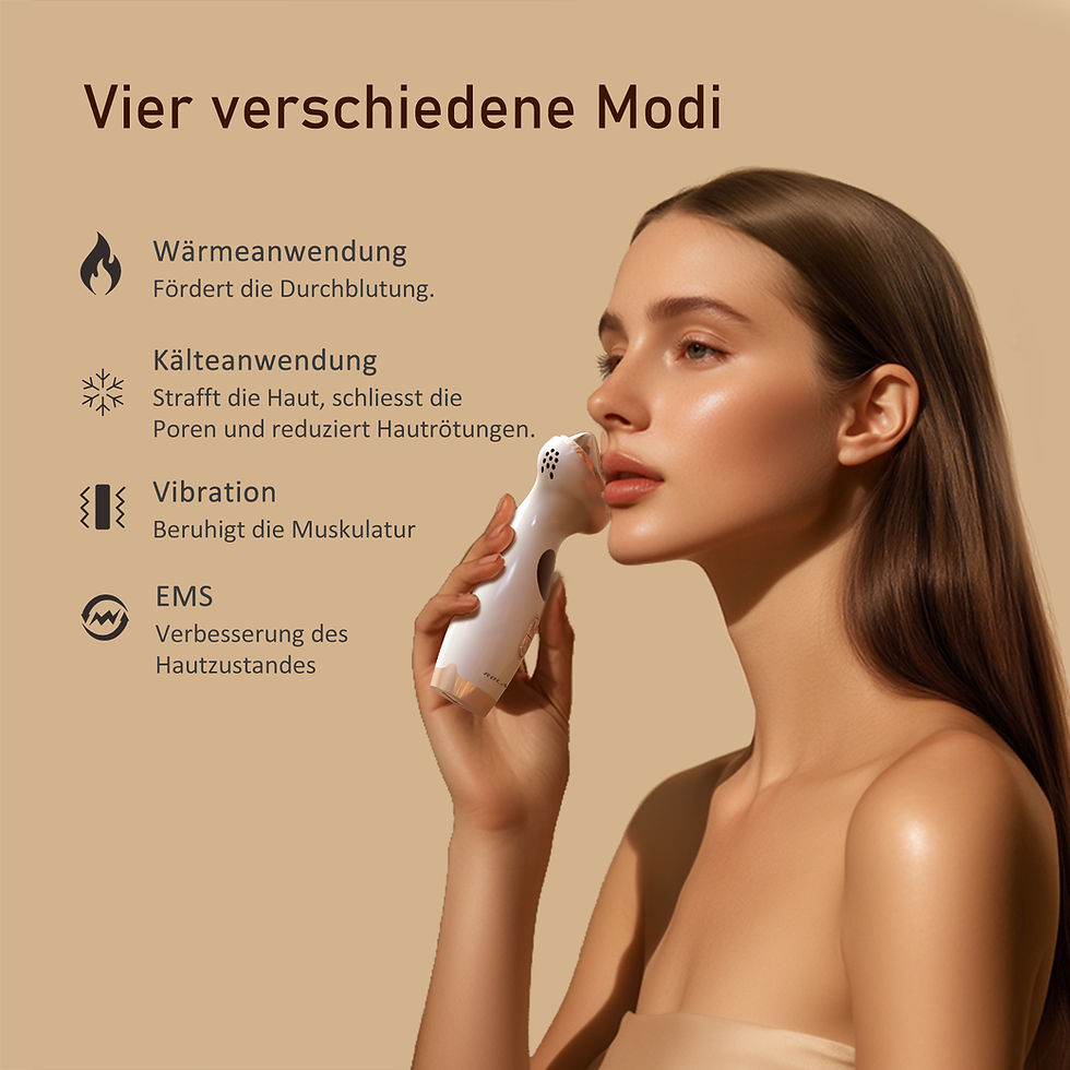 Miniaturbild: ROLANDUS® 2-in-1 Hot&Cold Gesichts-+ Nackenmassagegerät