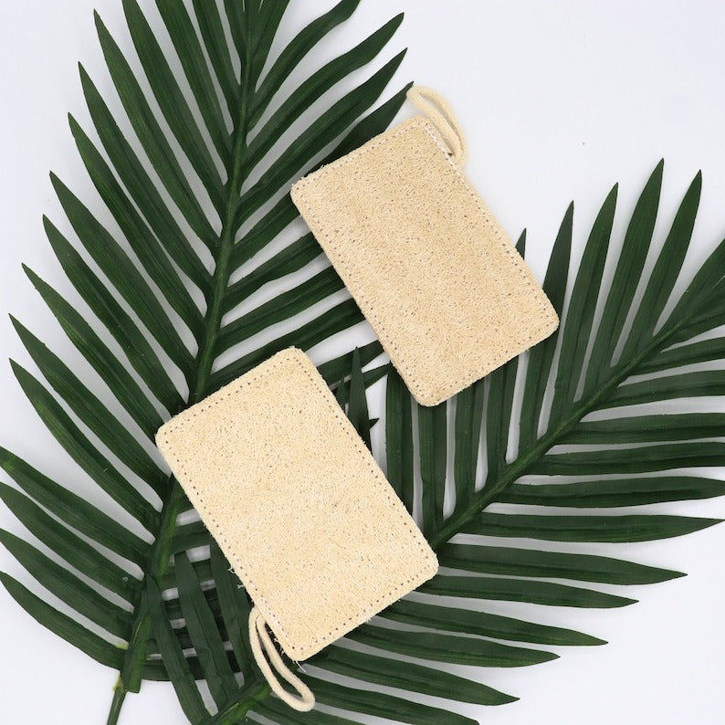 Miniaturbild: Natürliche Luffa-Pads (2er-Set)