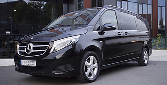 Valencia Airport Mercedes van V class hire