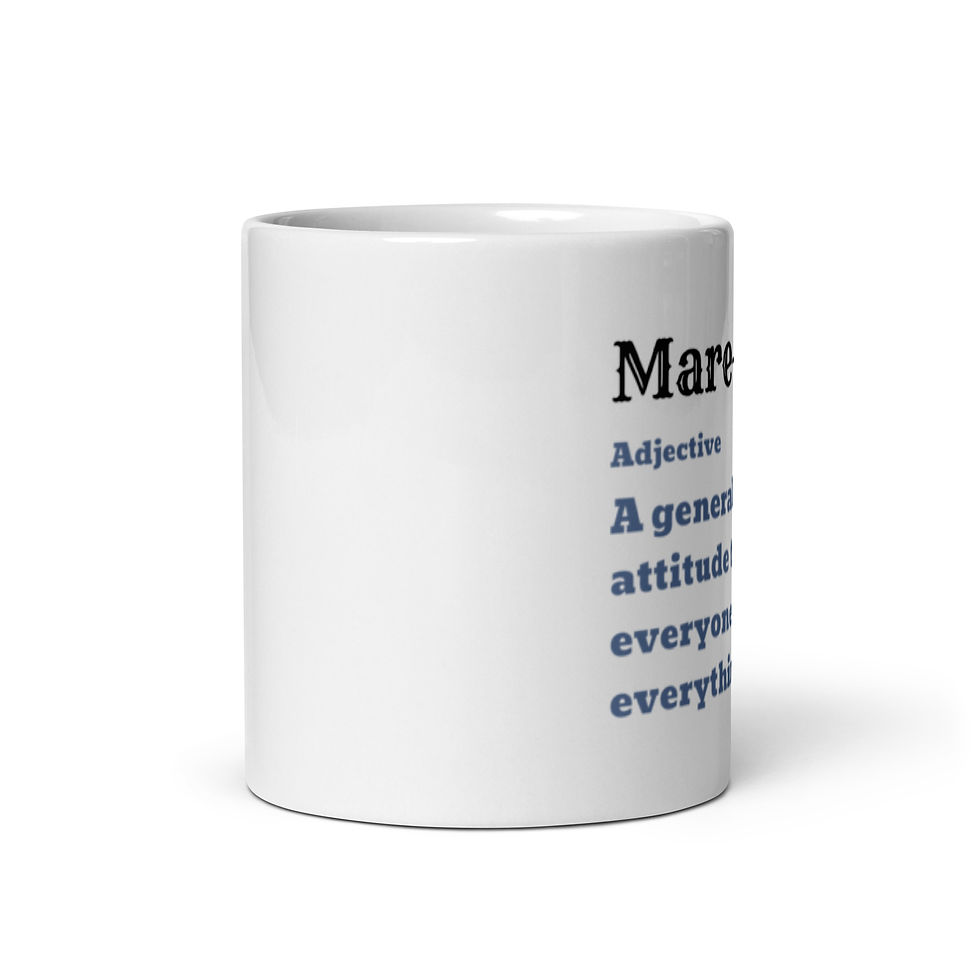 Thumbnail: Mare-ish White glossy mug