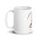 Thumbnail: The Fox and Crow Farm White glossy mug