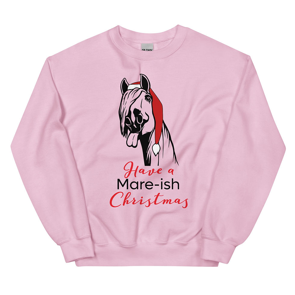 Thumbnail: Mare-ish Christmas Unisex Sweatshirt