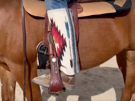 Handmade in USA: Wool Boot Covers for Horseback Riding