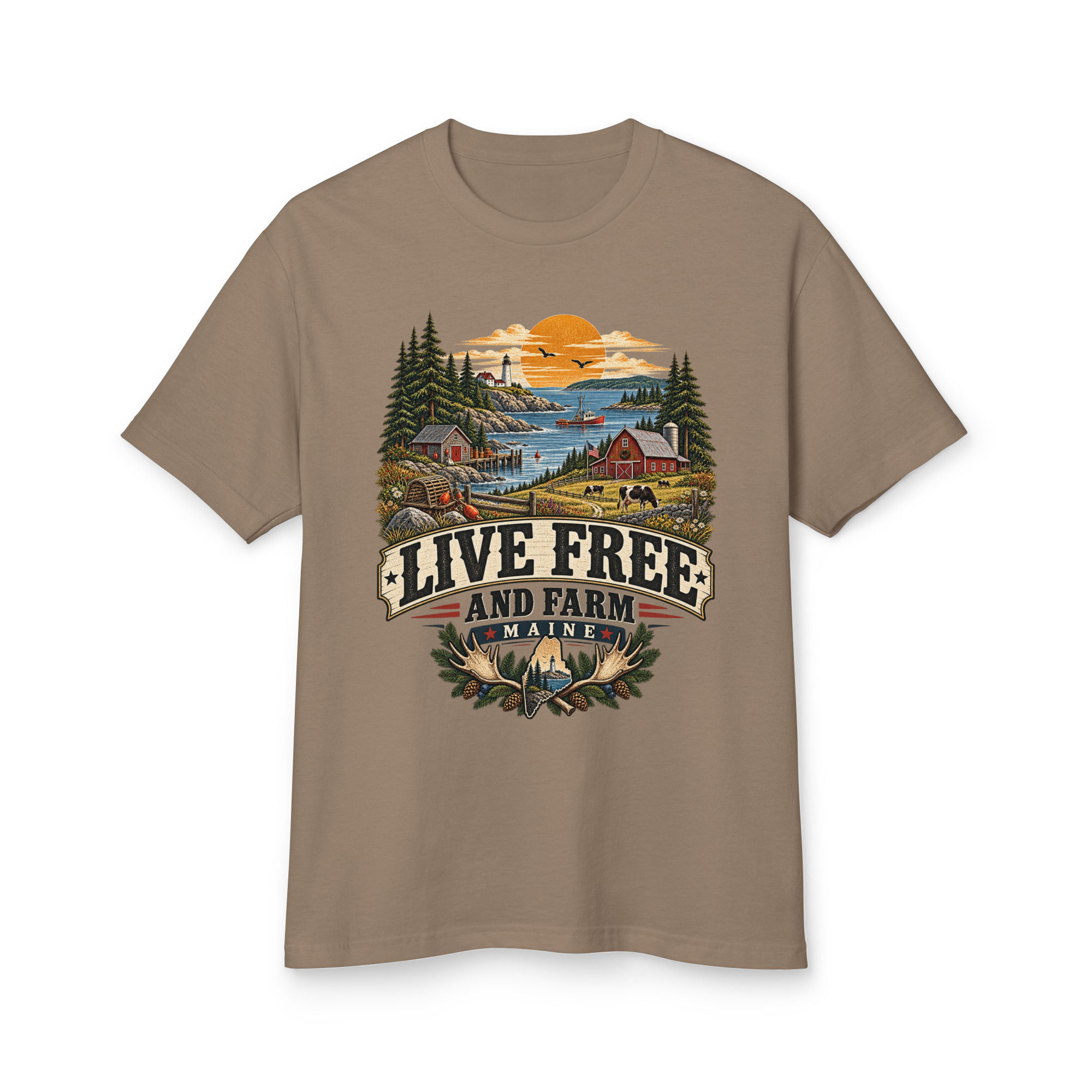 LIVE FREE AND FARM MAINE