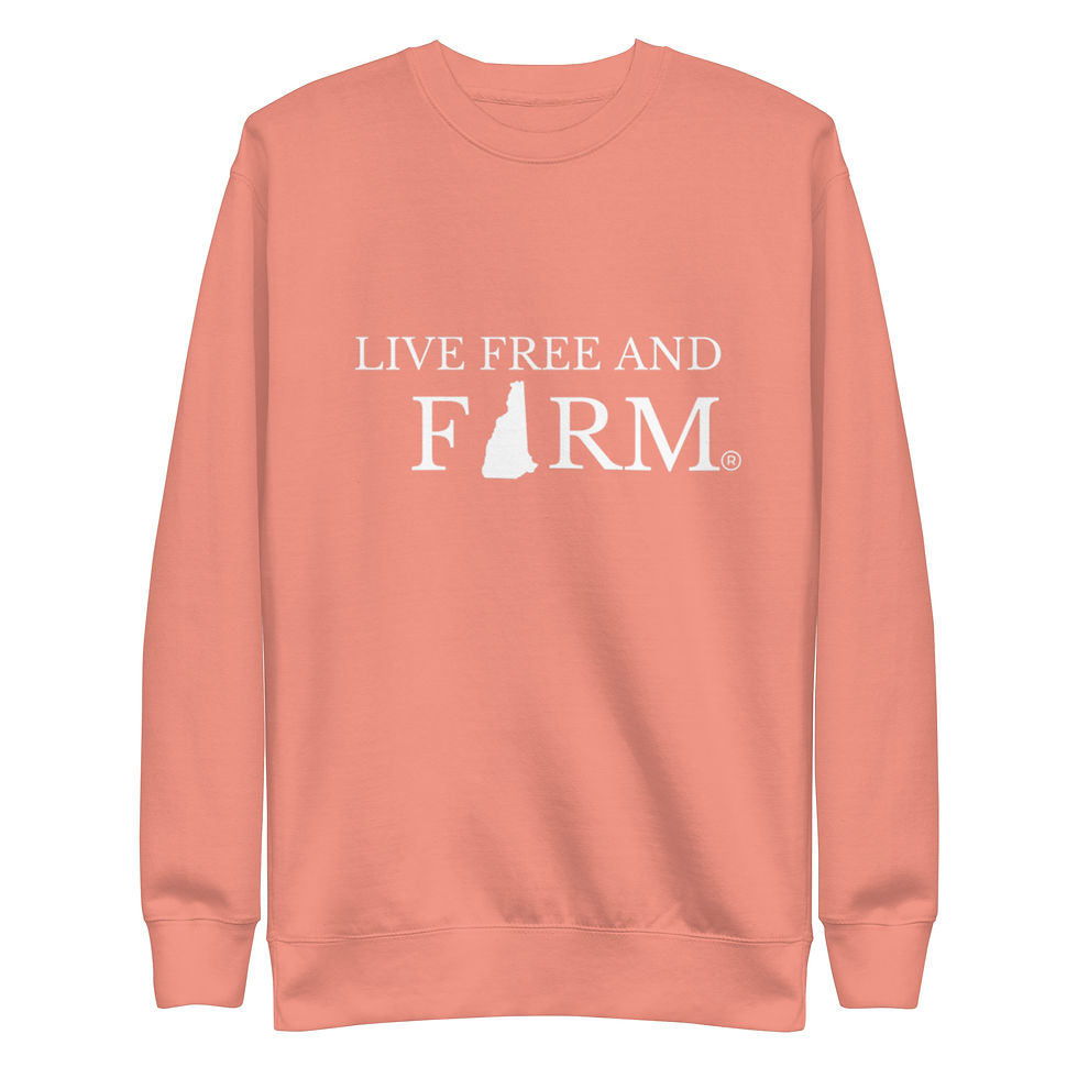 Thumbnail: Live Free and Farm Unisex Premium Sweatshirt
