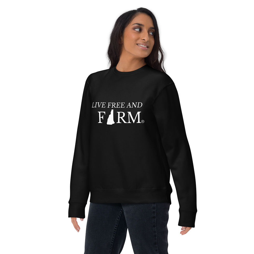 Thumbnail: Live Free and Farm Unisex Premium Sweatshirt