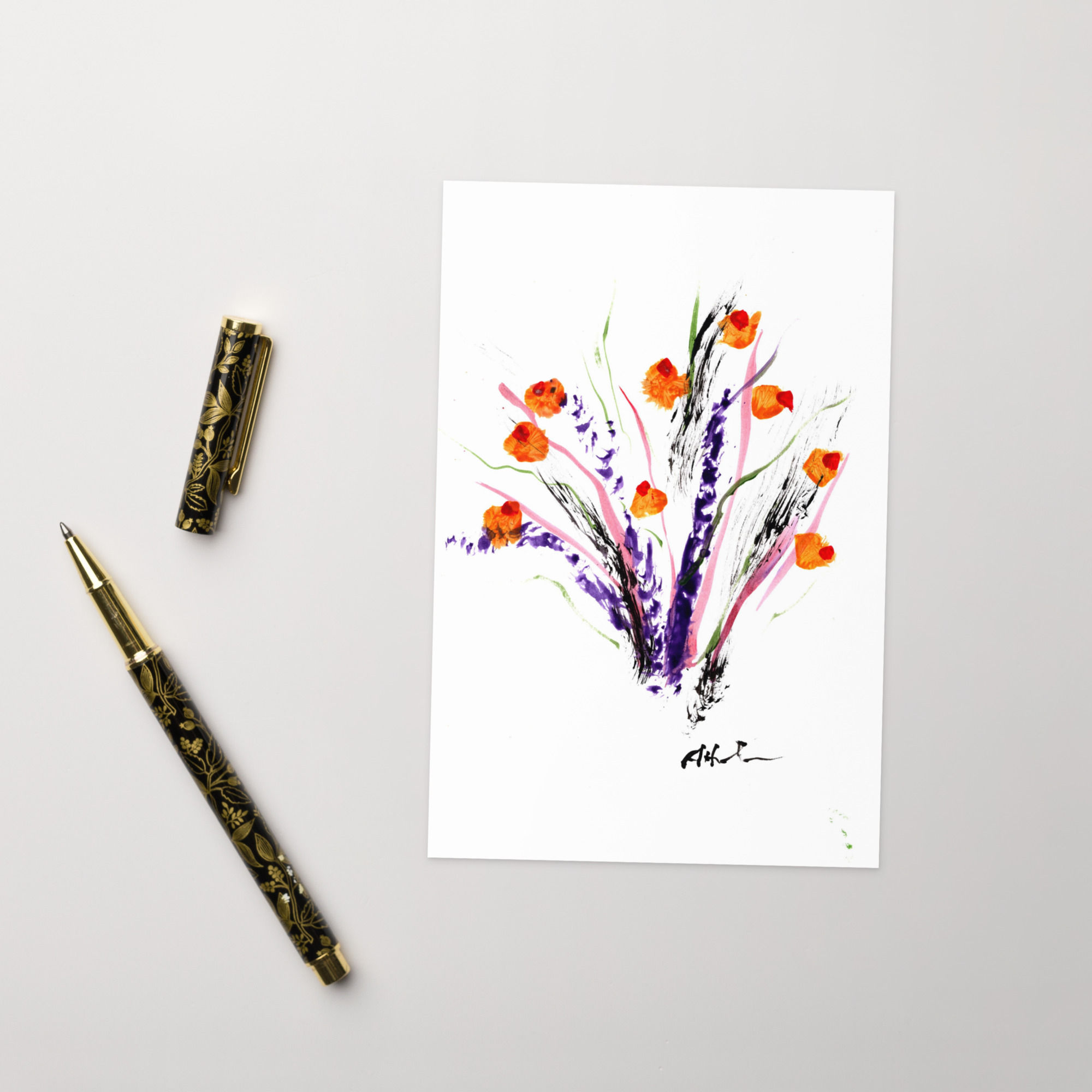 Bob's Art Greeting card