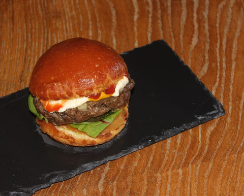 Longhorn Beef Burger; BBQ Catering