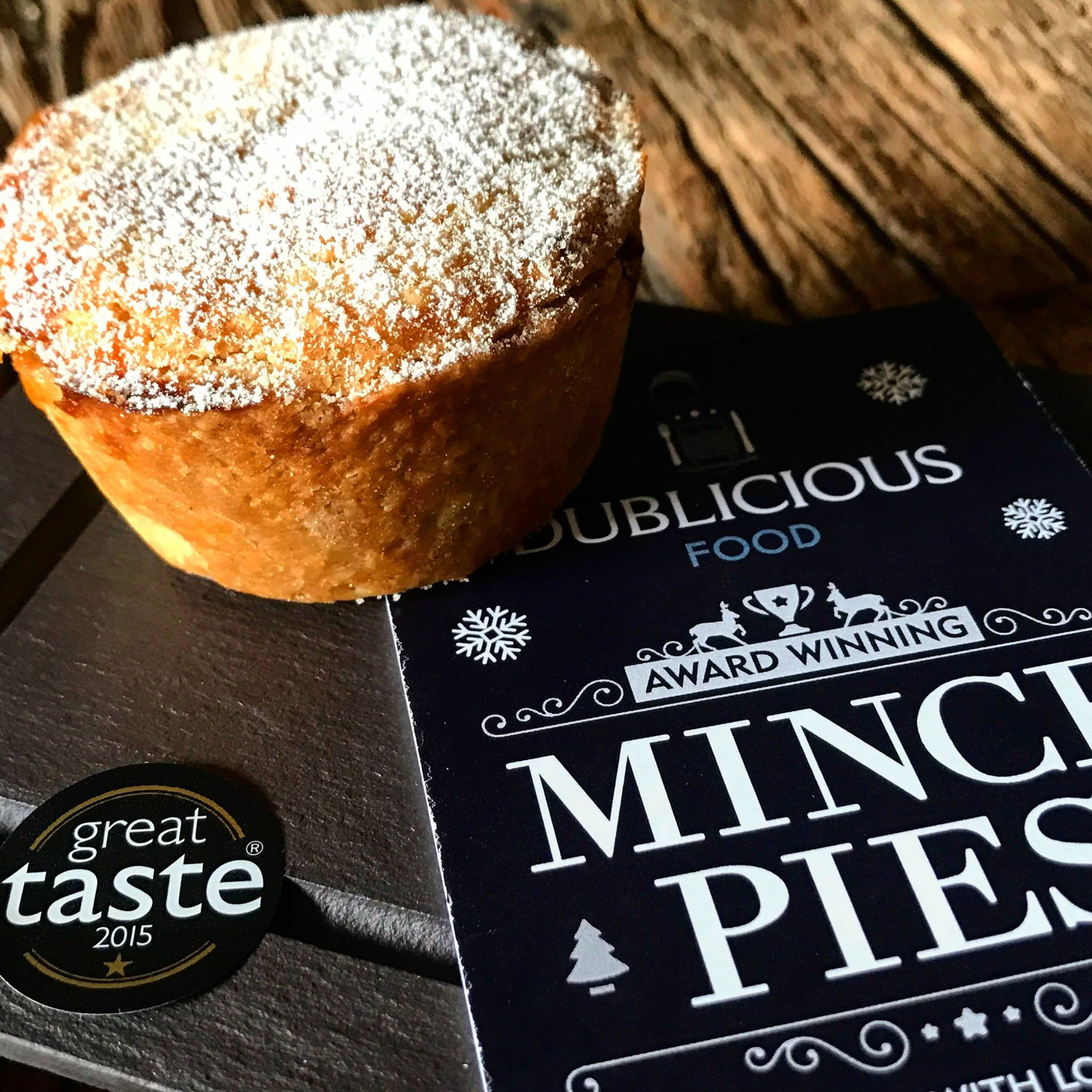 Dublicious Generous Mince Pies 100g Each Pie - Single Pie