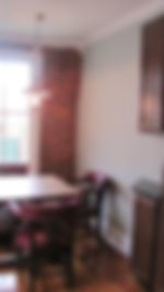 Kitchen converted into dining area