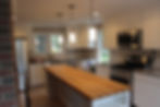 Kitchen at completion
