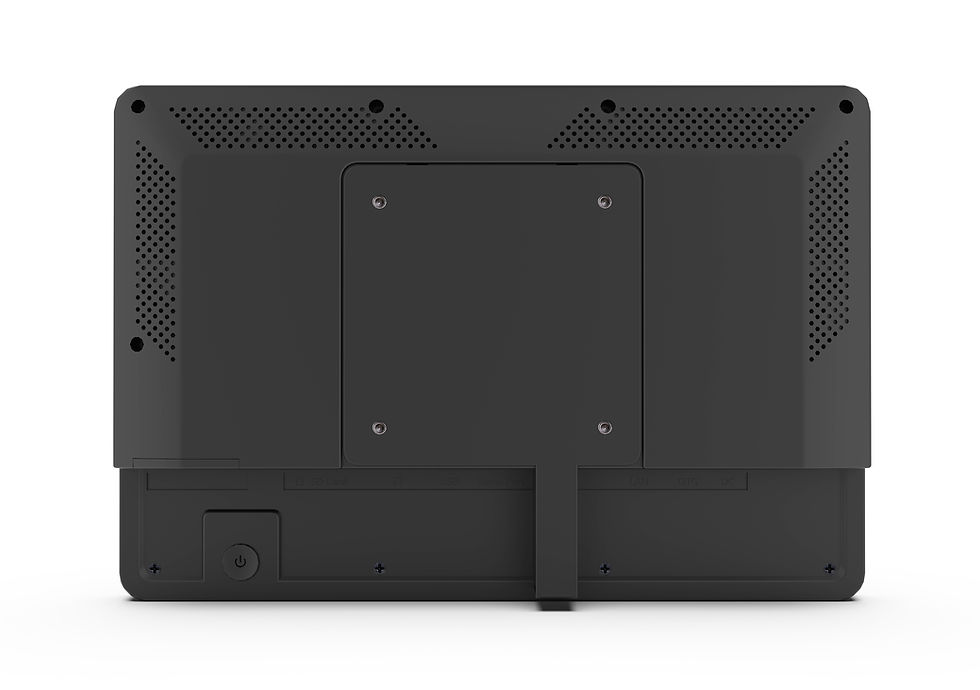 Miniaturbild: Cytem 10.1 Zoll Stationärer Tablet-PC ohne Akku, mit POS Funktion, USB, SD-Slot, LAN, WLAN, 4GB DDR, 32GB RAM, Rückansicht