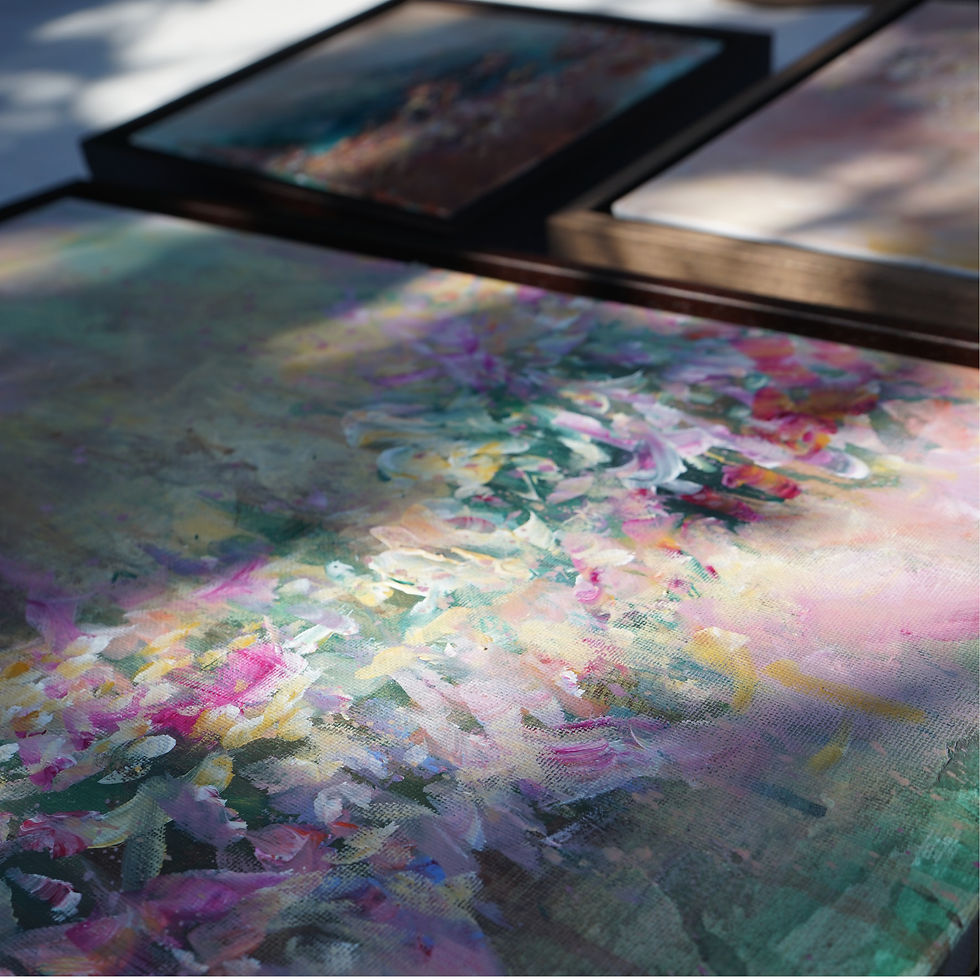 Thumbnail: FLOURISH - 43.5cm x 54cm