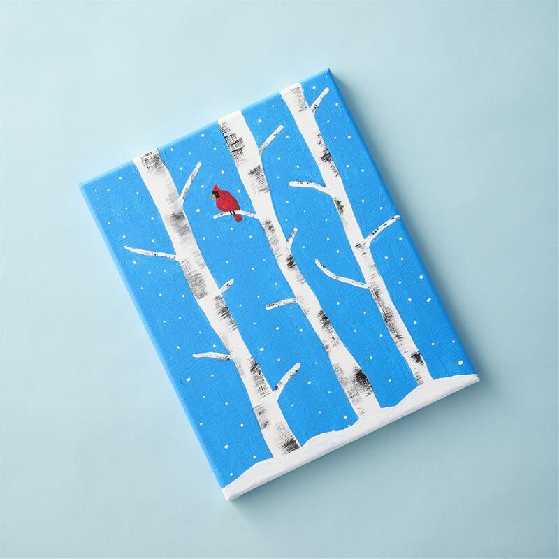 Winter Painting @ Michaels 