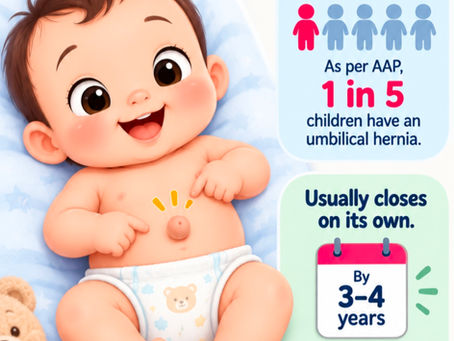 Umbilical Hernia in Babies : Is That Bulge Normal?