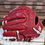 Thumbnail: 12" RHT, Closed-Web, Vaquero Leather Red-White Web Baseball Softball Glove